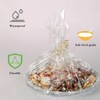 5m*80cm Christmas Snowflake Cellophane Wrapper for Hampers,Topeedy ECO Clear Plastic