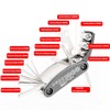 WUDQIJI Bicycle Multifunction Tool 15 in 1 Bicycle Tool Bicycle