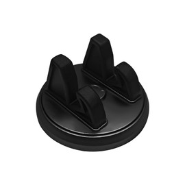 UZZH 360° Rotatable Dashboard Cell Phone Holder for Car, Non-Slip Dash Navigation Bracket Mobile Phone Fixing Mount, Universal Car Dashboard Accessories for i-Phone Android Smartphones (Black)