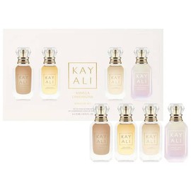 KAYALI Vanilla Miniature Obsessions Perfume Set (all four of Kayali`s cult-favorite vanilla fragrances) + Nest NY Sicilian Tangerine Body Cream, 30 ml