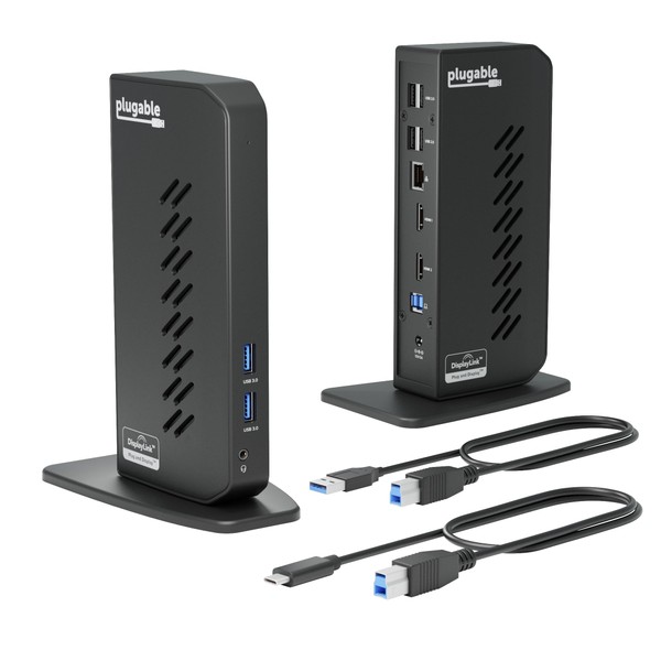 Plugable Plugable USB 3.0 and USB-C Universal Laptop Docking Station