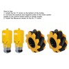 Mecanum Wheel for TT Geared Motor Smart Robot Car Parts