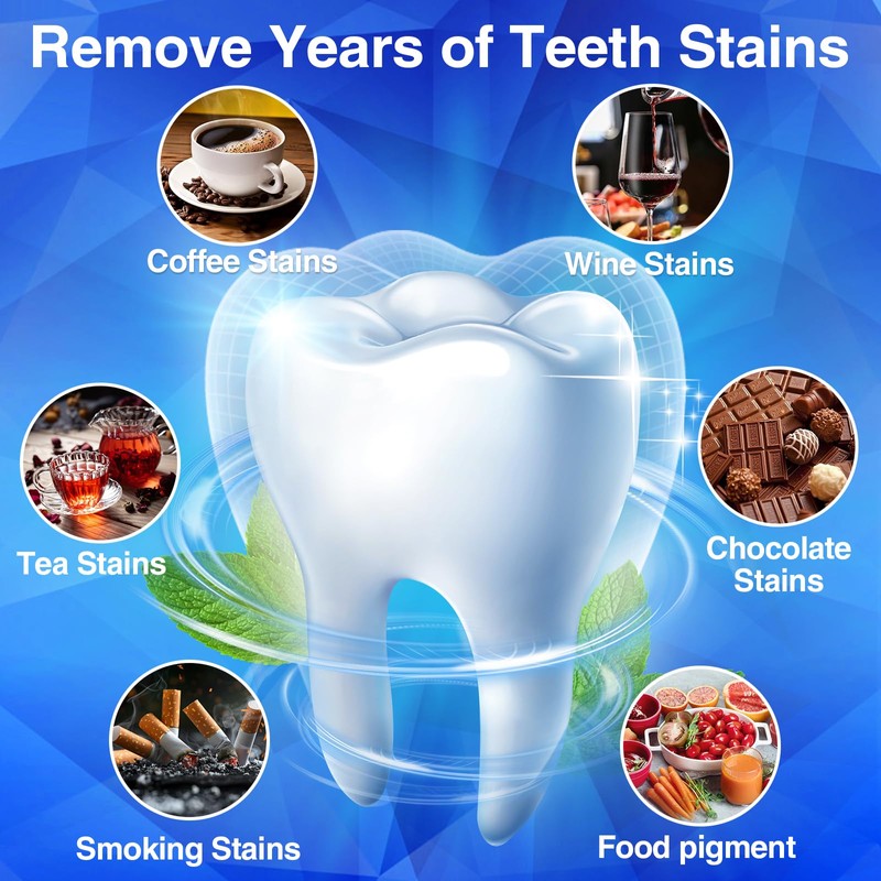 TeethBliss TeethBliss Teeth Whitening Strips: 28Pcs Whitening Strips, Enamel Safe,