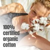 Rose Organic Tampons - Super, Cardboard Applicator, 100% Organic Cotton
