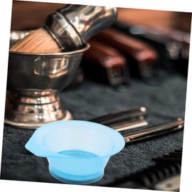 Beavorty 6pcs Transparent Hair Coloring Bowl Reusable Hair Dye Mixing Bowl for Use No Easy to Clean Random Colors Included