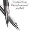2mm Metal Mechanical Pencils with 8 2B Lead Refills &