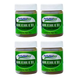 Pack 4 Pomadas De Ahuehuete Frasco De 40g Hierbas
