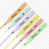 Sharpie Chisel Tip Tank-Style Highlighters - Assorted Pastel Colours -