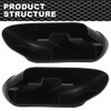 CROSSDESIGN Step Bar End Cap Cover Set Running Board Side