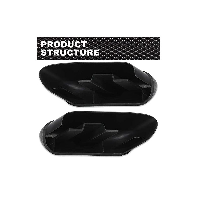 CROSSDESIGN Step Bar End Cap Cover Set Running Board Side