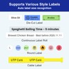SUPVAN E11 Bluetooth Label Maker Machine with 4 Tapes, Support