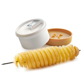 Betty Bossi Potato Spiral Cutter Set Vegetable Cutter Potato Twister for Making Yourself Potato Cutter Vegetable Slicer Vegetable Cutter Manual