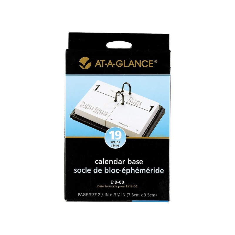 AAGE1900 - At-a-Glance Desk Calendar Base