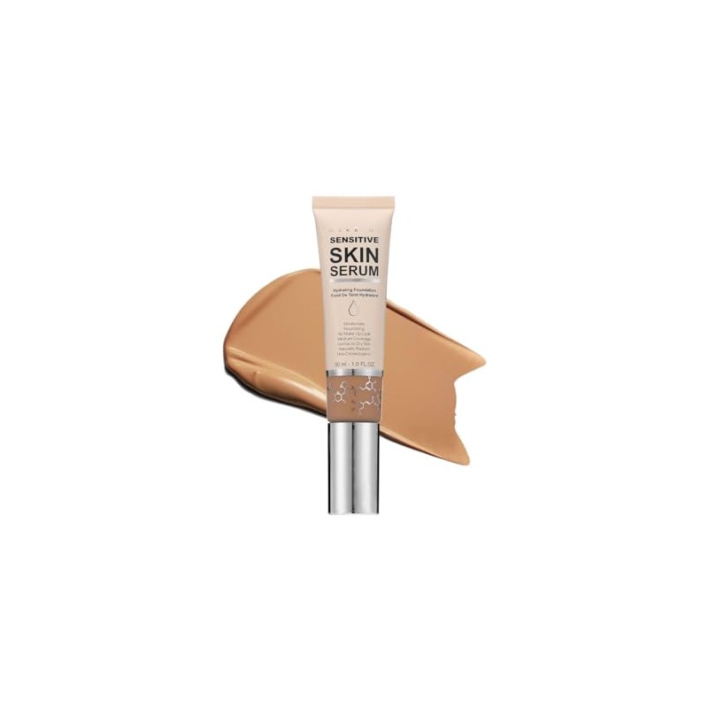 Hydrating Serum Foundation,Makeup Base Foundation Hypoallergenic and Flawless Full Coverage.
