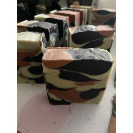Couple of Old Gals "Army Camo" Lye Soap -Couple of Old Gals Soaps- Way better than great grandma's!