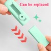 M&G 4+1 Pack Rubber Erasers Sliding Retractable Eraser, Soft Cute