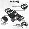 BEAR GRIP - Crossfit Grip (Leather Black 3 Hole integrated
