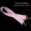 chushui Embroidery Purse Strap,2" Wide Crossbody Replacement Strap,Guitar Style Shoulder
