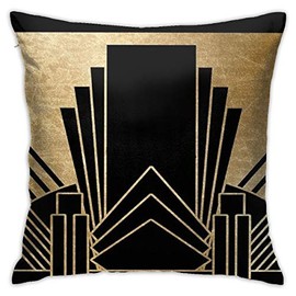 Art Deco Design Pillows Case Soft Throw Pillow Double-Sided Digital Printing Couch Pillowcase Square 45cm45cm