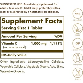 Solgar Vitamina C 1000 mg 90 comprimidos