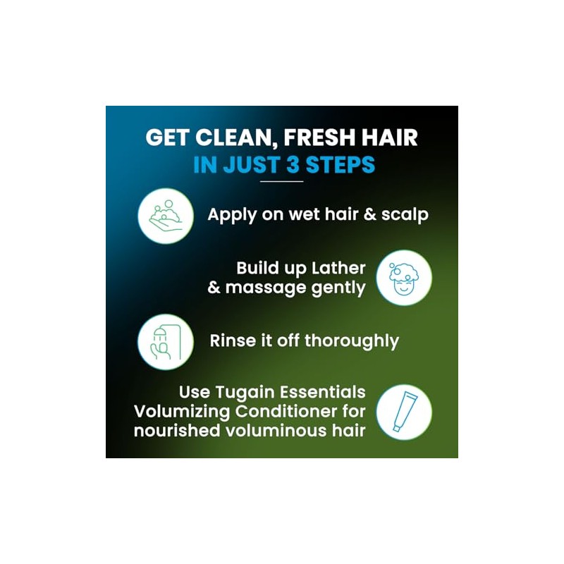 Hair Fall Control Shampoo | with Biotin, Caffeine and Argan