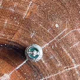 QVC Sleeping Beauty Turquoise Sterling Silver Stud Earrings nwt