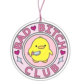 Bad Club Fragrance Tree Car Funny Women Car Fragrance Dispenser Pink Fragrance Tree Car Air Freshener Car Air Fragrance Tree Set Car (Icy Fresh)