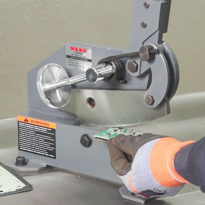 KAKA INDUSTRIAL Metal Shear, 5 Inch Sheet Metal Cutter for