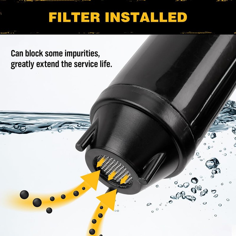ELEAD Portable Battery Powered Pump - Electric Fuel/Water Transfer Pump