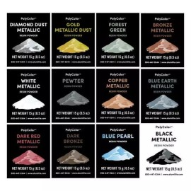 Alumilite Stone Coat Countertops Metallic Collection (Color Pigment Powder for Epoxy)