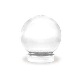 DIY Snow Globe with Seal Tight Screw Base - DIY Crafts - 5 Inches Tall