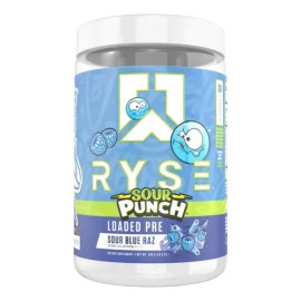 **ryse Loaded Pre Entreno 426g Sour Blue Raz 30 Porc.**