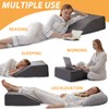 Bedluxe Leg Elevation Pillows, Leg Pillows for Sleeping, Cooling Gel