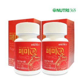 Nutri365 페미큐 2병(4주분) 갱 년 기여성 건강관리 석류추출물 Femique 2 Bottles (4 Weeks Supply) Menopausal Women's Health Pomegranate Extract
