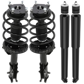 SCITOO Front Complete Struts Rear Shocks and Coil Spring Assembly for 2011-2014 for Ford Mustang Shocks Struts Assembly 172540 5783 - Set of 4