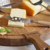 BOSKA "Cheesy Oak/Stainless Steel Cheese Knife, Silver/Brown