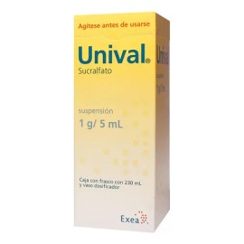 Unival Suspensión Oral 20 G/100 Ml, 1 Frasco 230 Ml