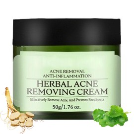 ARCHIDATE ARCHIDATE Acne Removing Face Cream, Natural Formula Herbal Acne Cream for Oily Prone Combination Skin, Reduce Pimples, Blemishes, Blackheads, Clean and Purify Pores, Control Oil, Soothe & Calm Skin