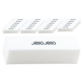 Jello Jello Sanding Block Large, White, 24 Pieces / 젤로젤로 샌딩블록 대, 화이트, 24개
