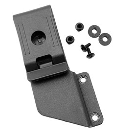 hokojix Universal K Sheath Waist Clip for KYDEX Making Scabbard Clip K Sheath Accessories Carry Sheath Tool with Screws, 12.3*5.7cm