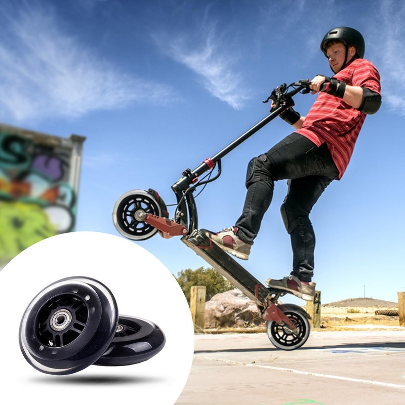 Ideal Swan Stunt Scooter Wheels, Scooter Wheel Replacement 2 PCS,