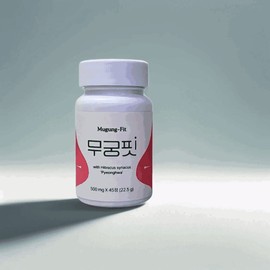 Mugungfit tablets Rose of Sharon Peace 22.5g 500mg x 45 tablets 500mg x 45 tablets / 무궁핏 정 무궁화 평화 22.5g 500mg x 45정 500mg x 45정
