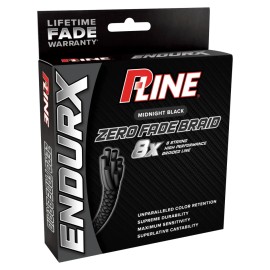 P-Line Endurx No Fade Braid 150yds Midnight Black - 15Lb