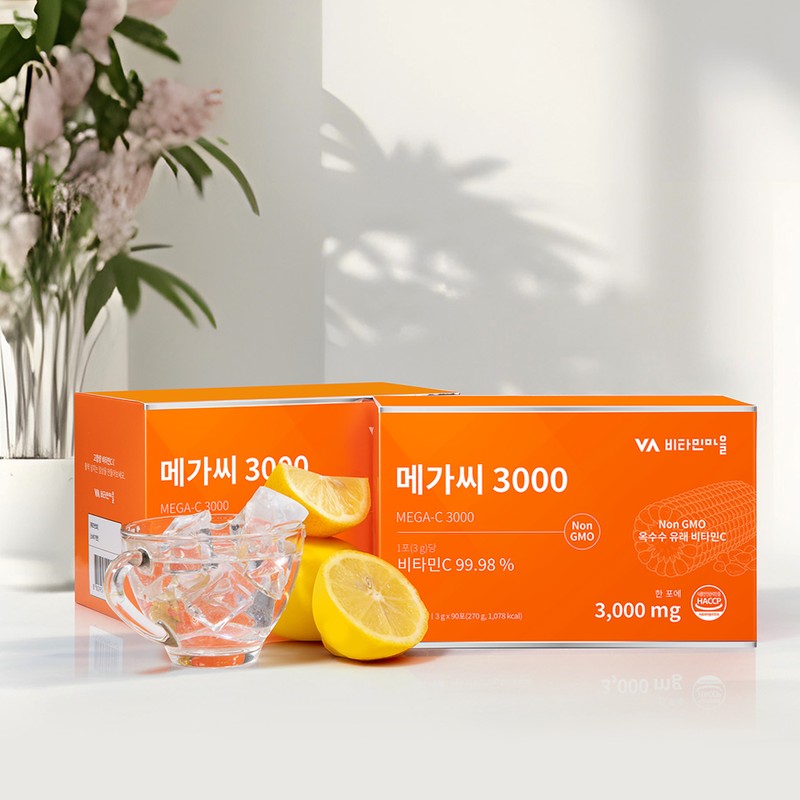 Vitamin Village [6-month supply] Vitamin Village Mega C 3000 high-content