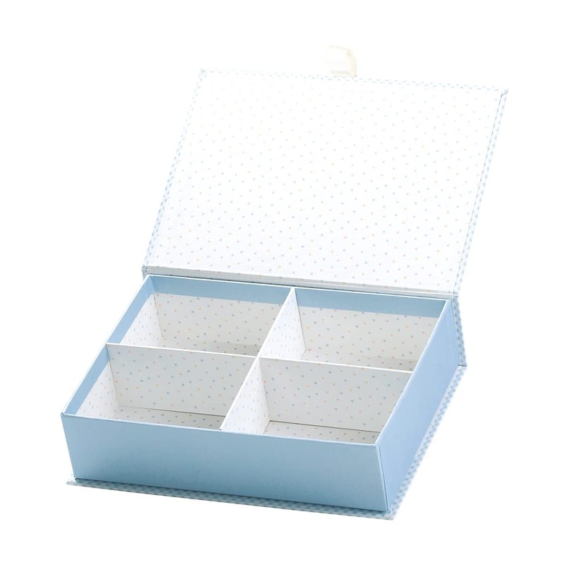 Rössler Papier 14561930000 Memory Box Baby Boy, Light Blue, 215
