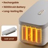 xeamun Cordless Electric Lunch Box for Men Adults,Portable & Self-Heating