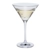 Dartington Crystal Glitz Single Martini Glass - Gift Boxed, Transparent,