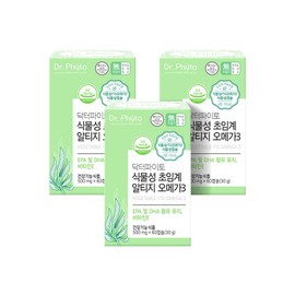 Dr. Phyto Supercritical Vegetable Altige Omega 3, 60 tablets, 3 units / 닥터파이토 초임계 식물성 알티지 오메가3, 60정, 3개