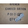 10 P-38 & P-51 Can Opener USA Shelby for Hiking