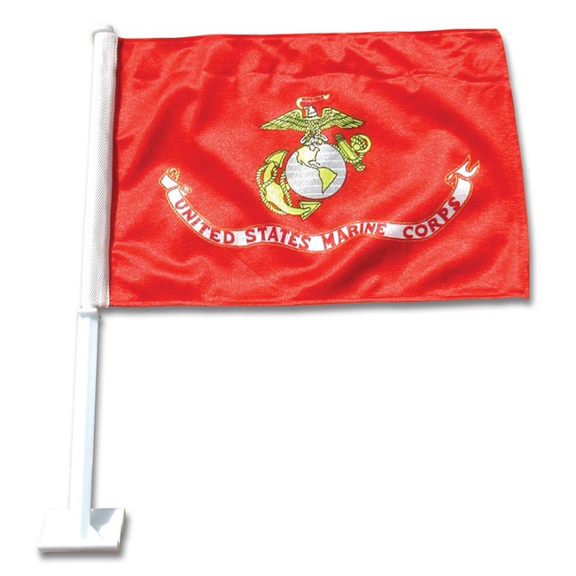 Online Stores US Marine Corps Car Flag